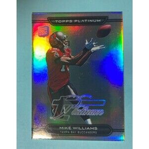 2010 Topps Platinum Rookie Variations Mike Williams Tampa Bay Buccaneers#23 RC